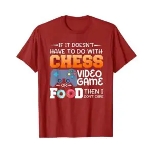 Camiseta Videojuego de ajedrez
