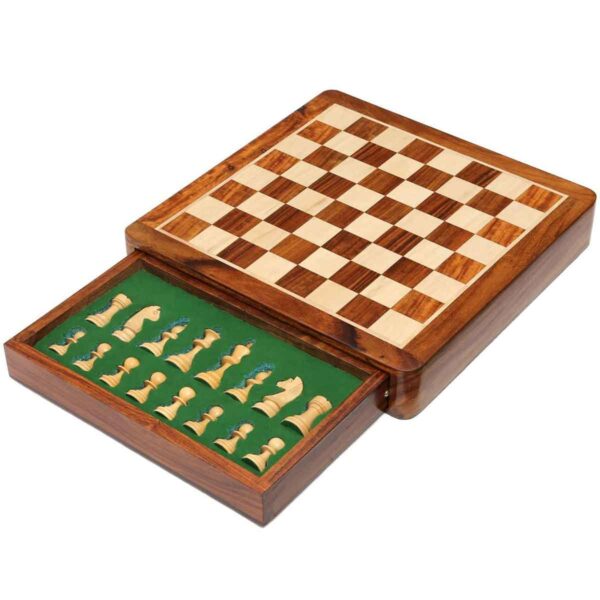 StonKraft Ajedrez magnético de Madera